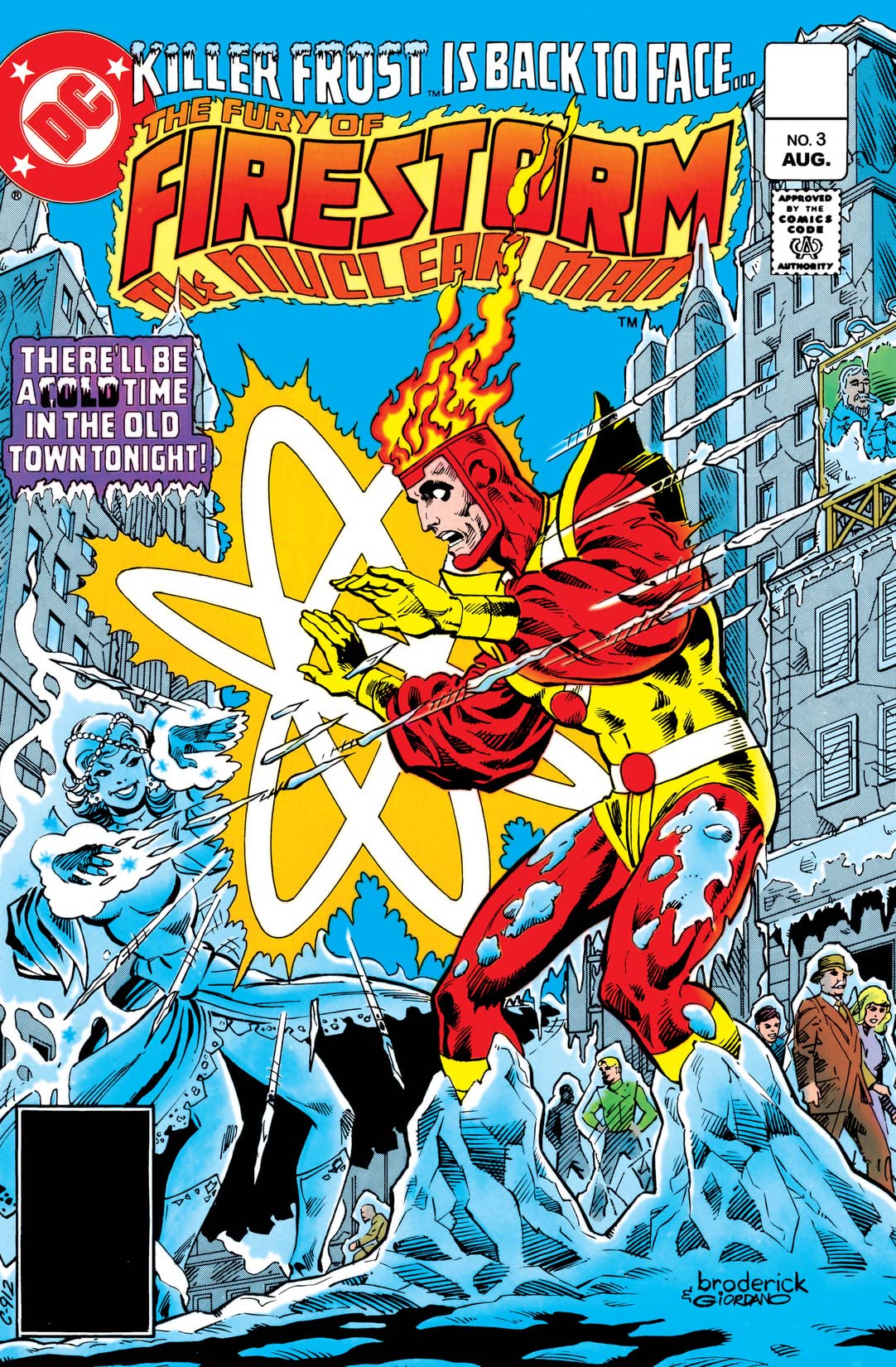 The Fury of Firestorm #3 cover