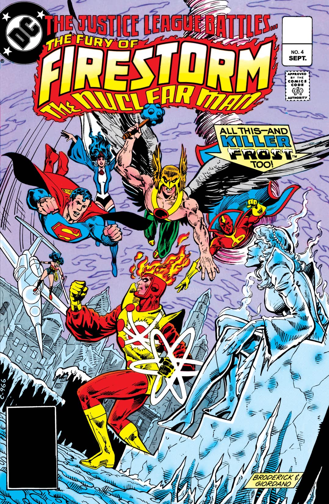 The Fury of Firestorm #4 cover