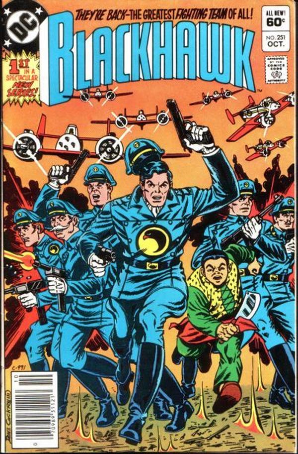 Blackhawk #251 cover