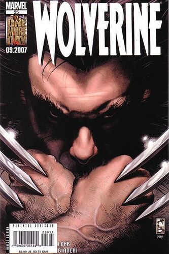 Wolverine #55 cover