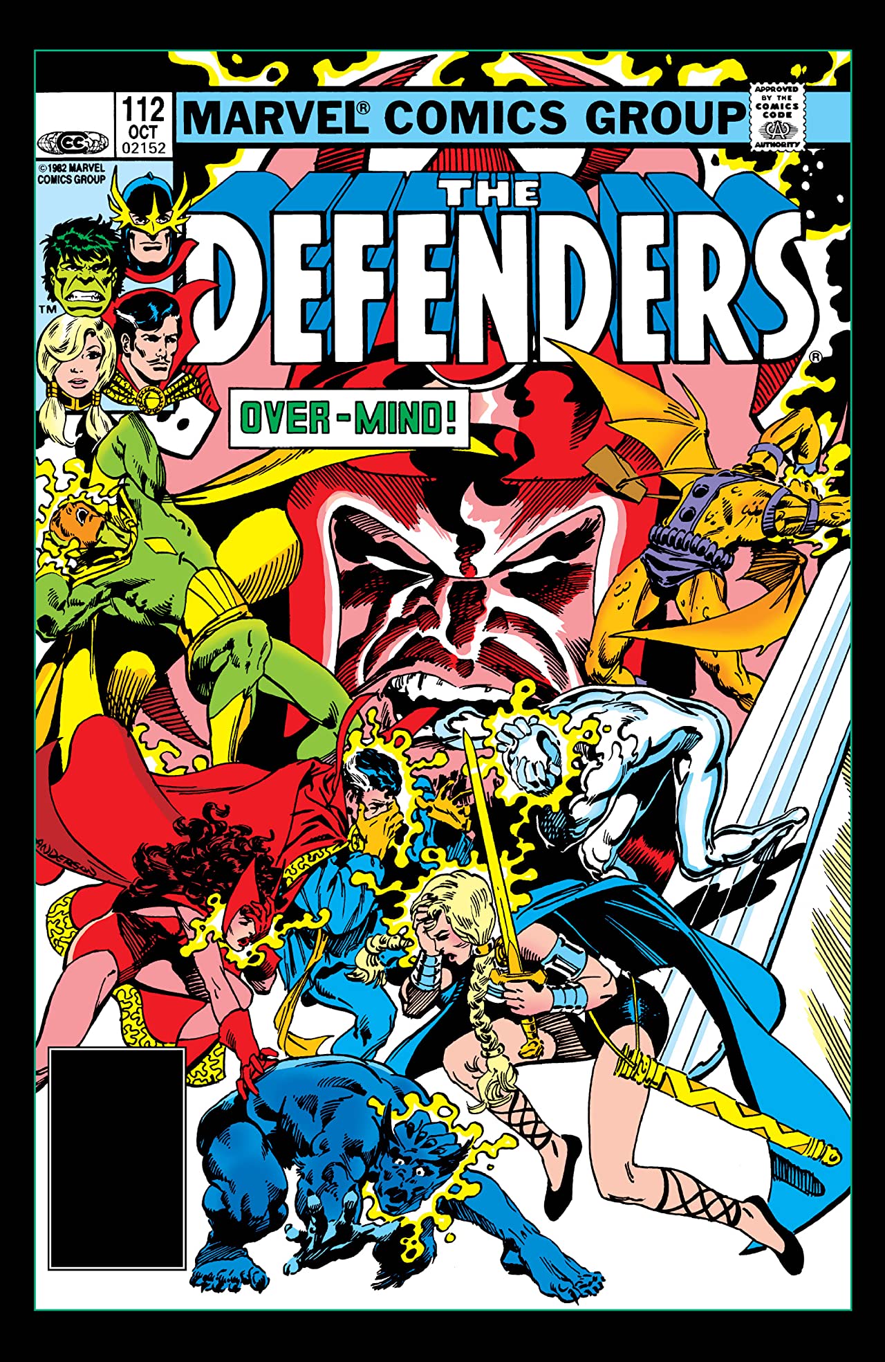 The Defenders #112 cover