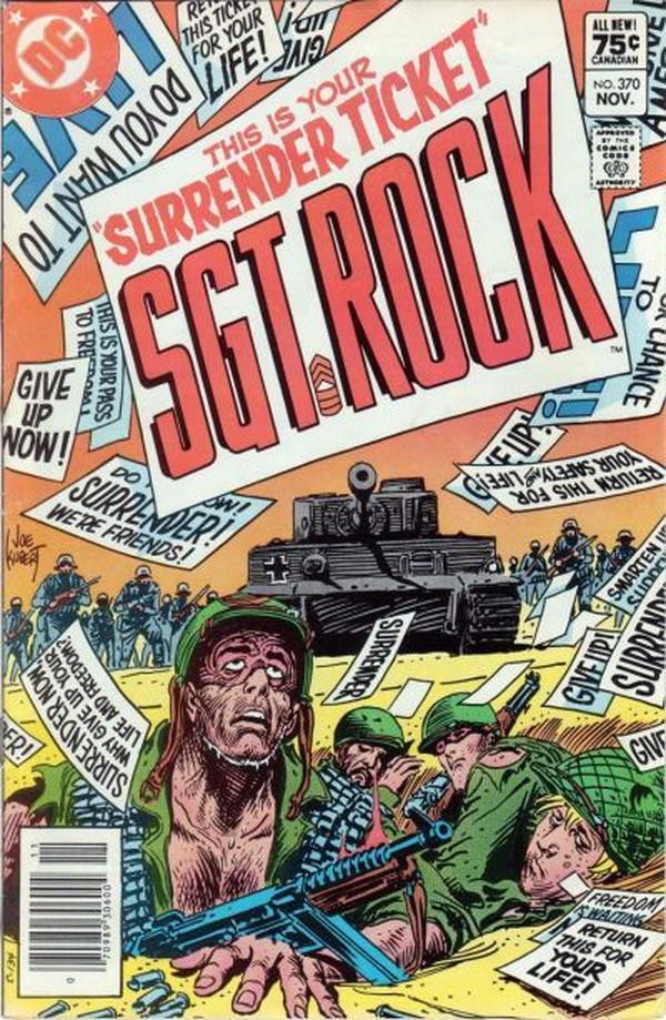 Sgt. Rock #370 cover
