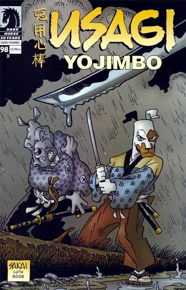 Usagi Yojimbo #98 cover