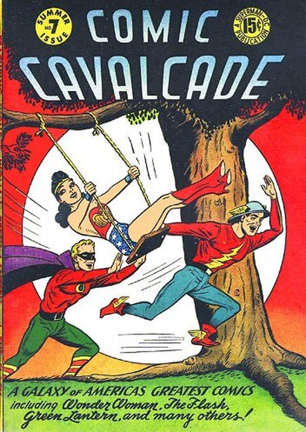 Comic Cavalcade #7 cover