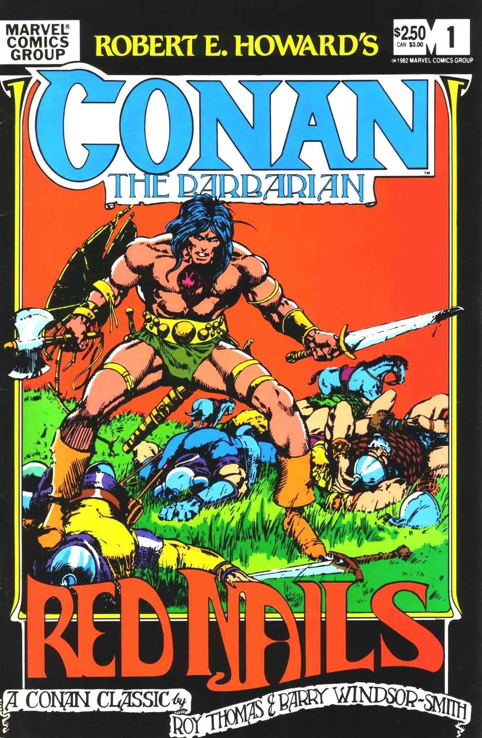 Robert E. Howard's Conan the Barbarian #1 cover