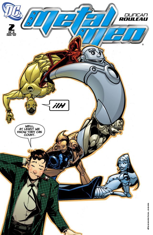 Metal Men #2 cover