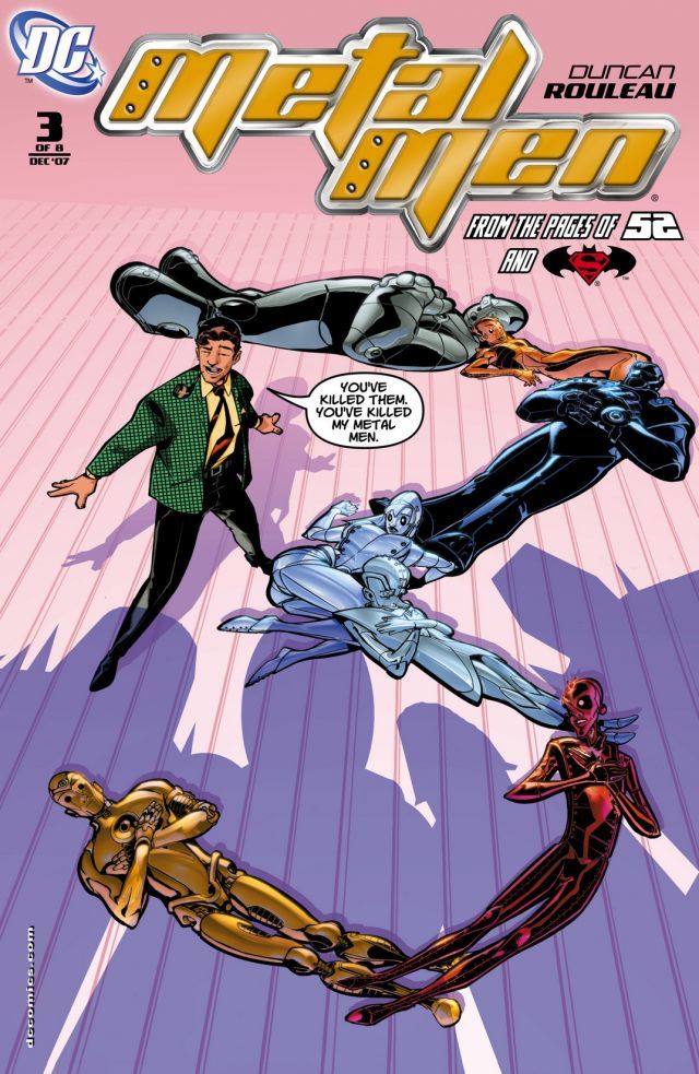 Metal Men #3 cover
