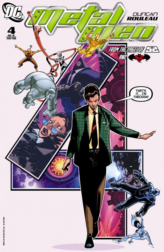 Metal Men #4 cover