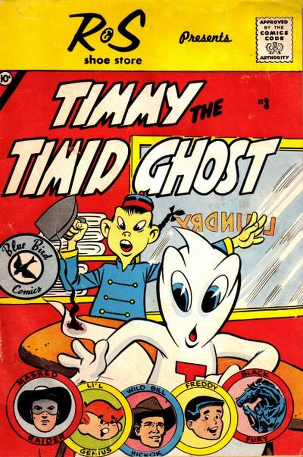 Timmy the Timid Ghost #3 cover