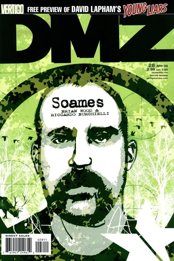 DMZ #28 cover
