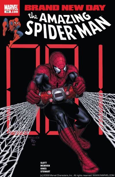 The Amazing Spider-Man #548 cover