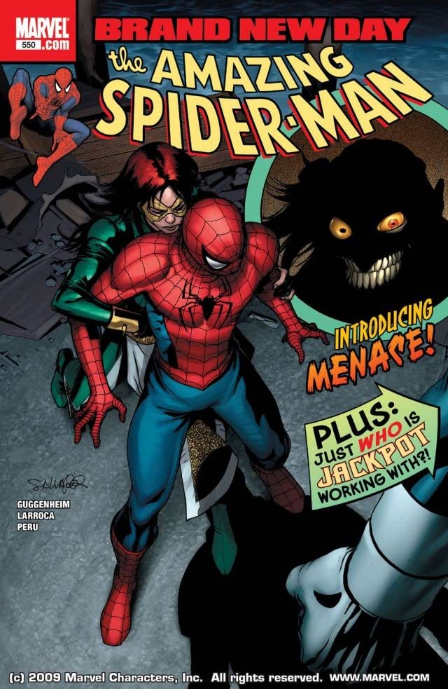 The Amazing Spider-Man #550 cover