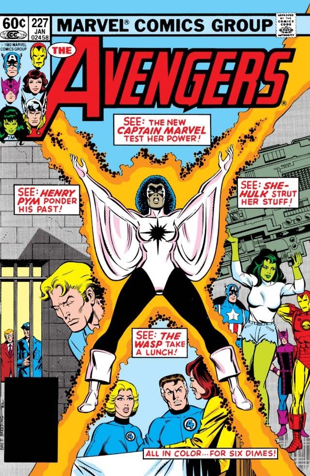 The Avengers #227 cover