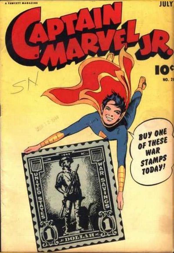Captain Marvel Jr. #21 cover