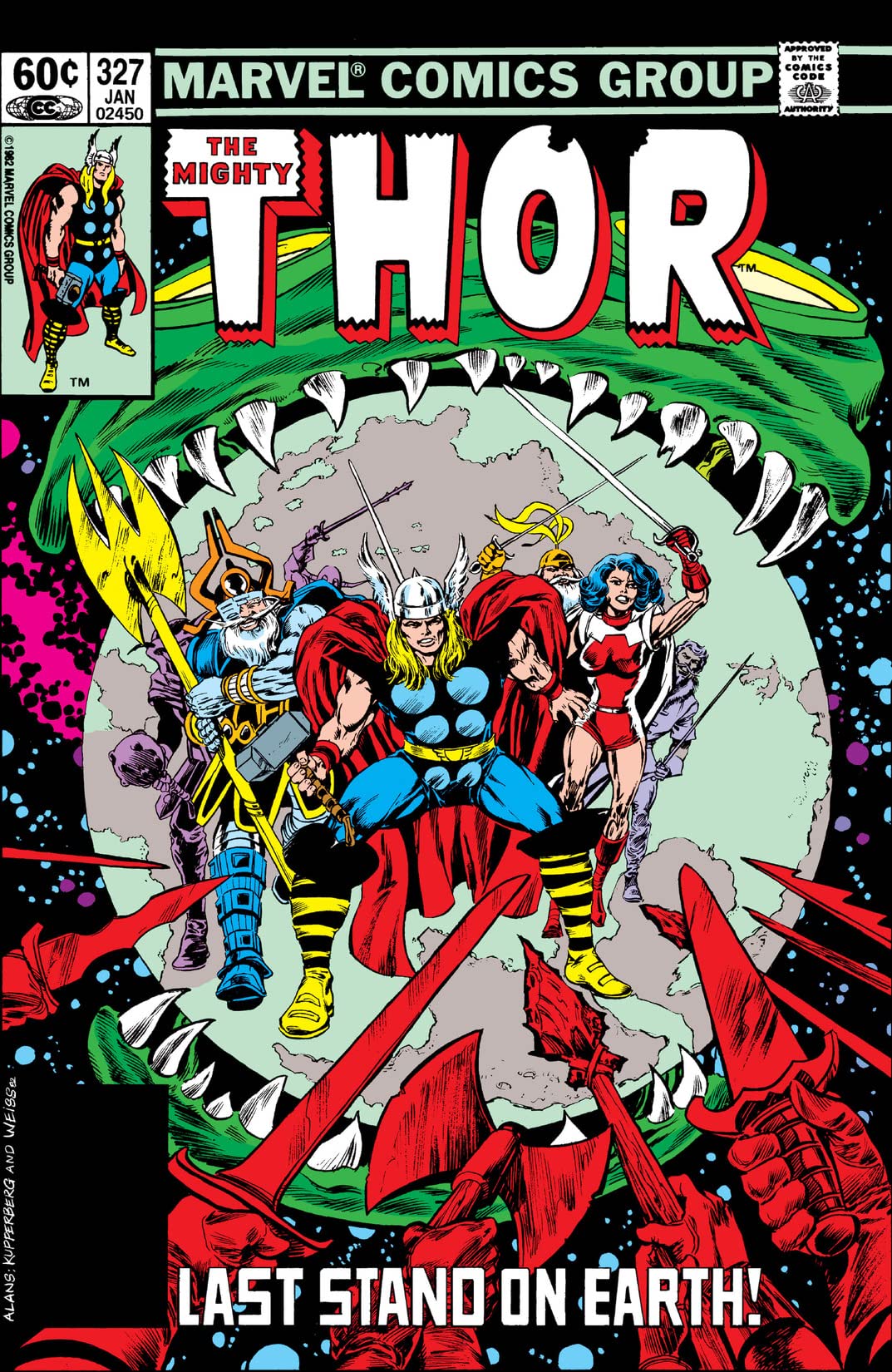 Thor #327 cover