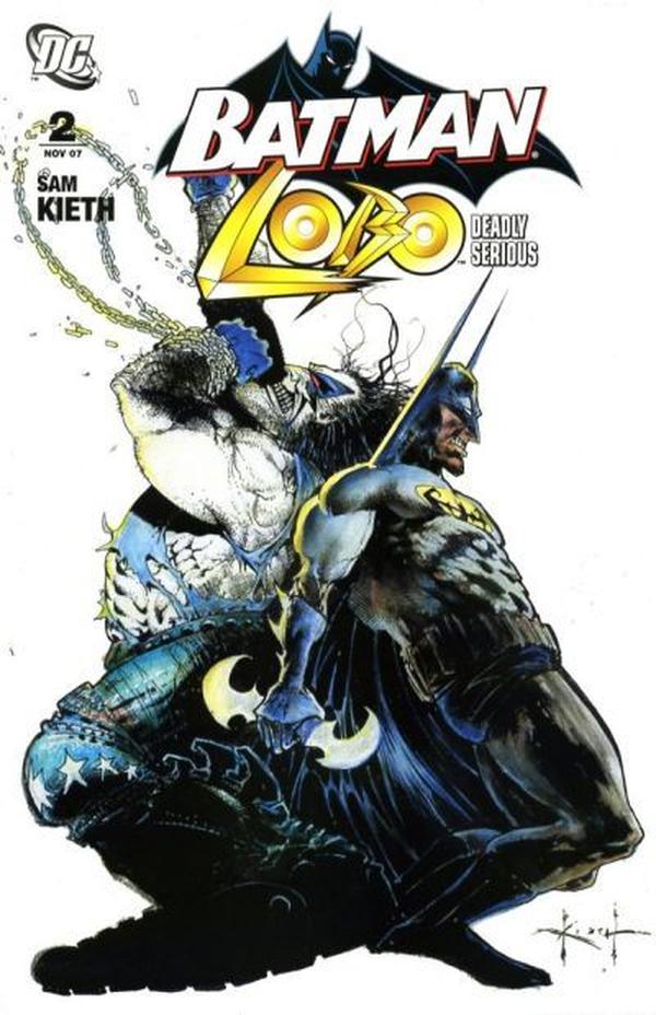 Batman / Lobo: Deadly Serious #2 cover