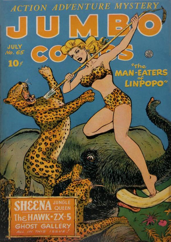 Jumbo Comics #65 cover