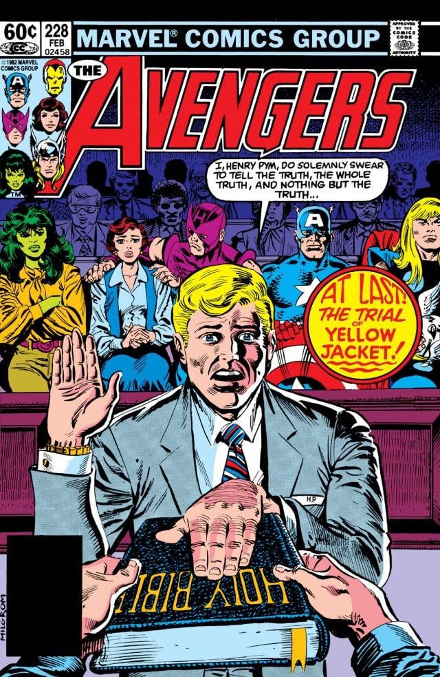 The Avengers #228 cover