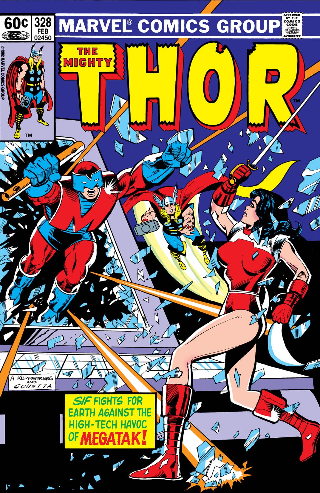 Thor #328 cover