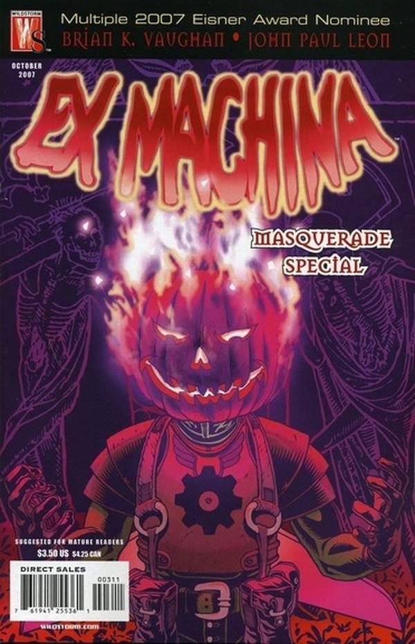 Ex Machina Special #3 cover