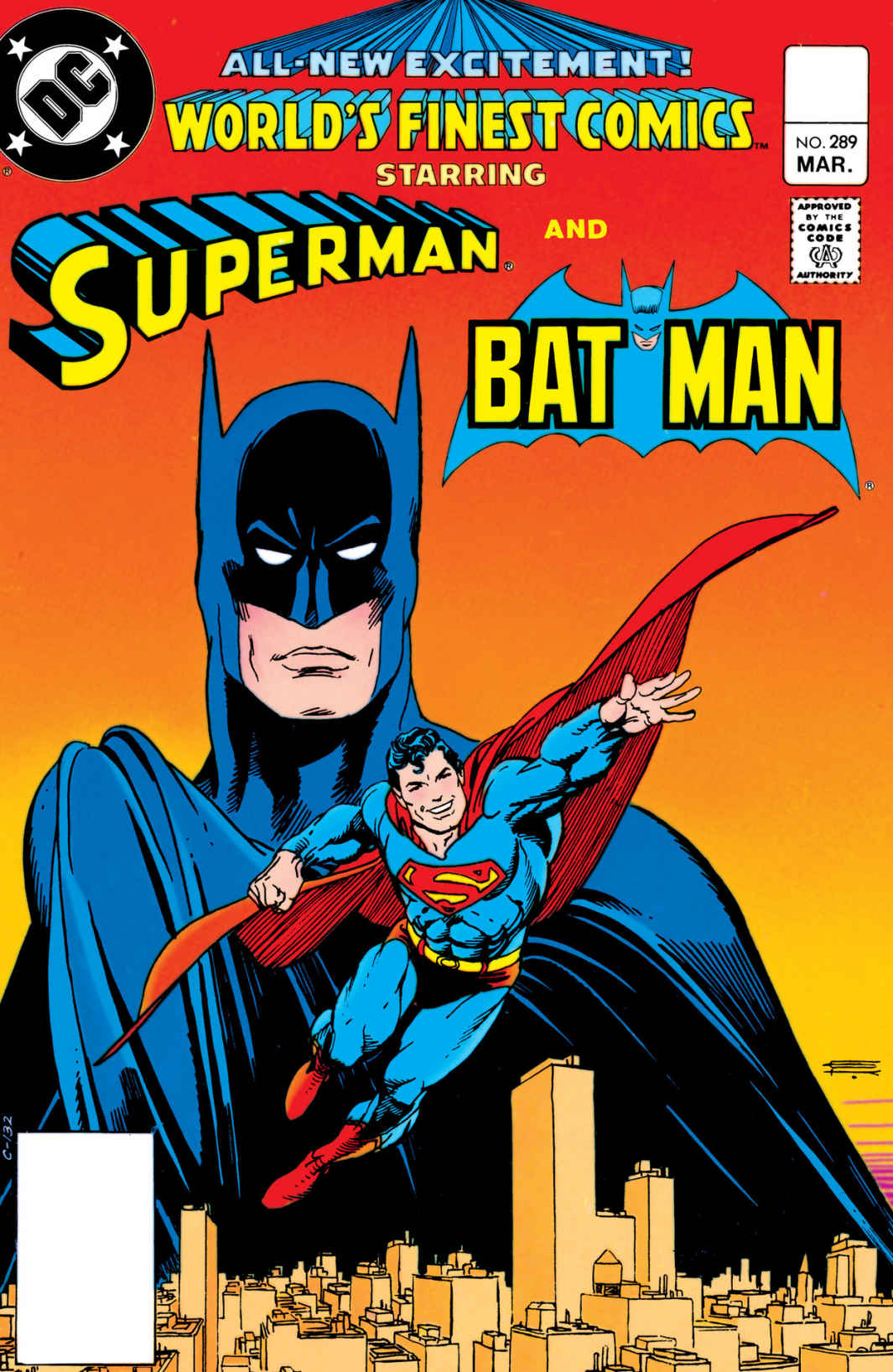 World's Finest Comics #289 cover