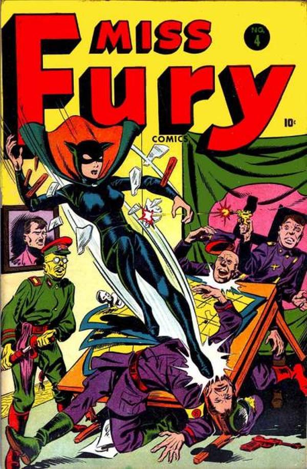 Miss Fury #4 cover