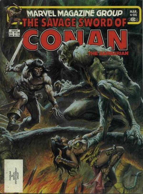 The Savage Sword of Conan #86