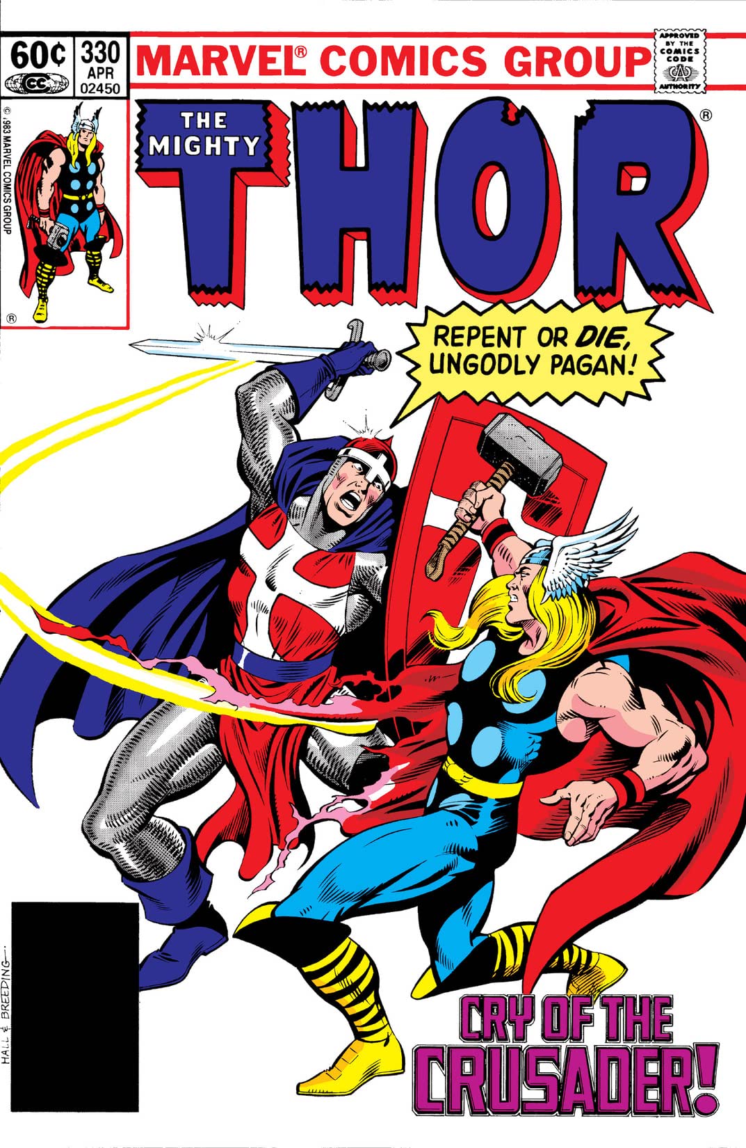 Thor #330 cover