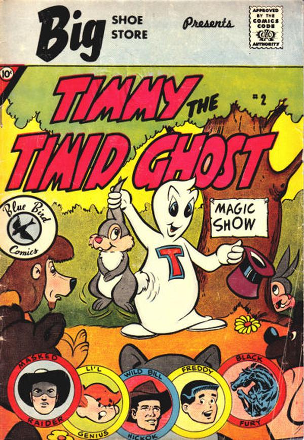 Timmy the Timid Ghost #2 cover