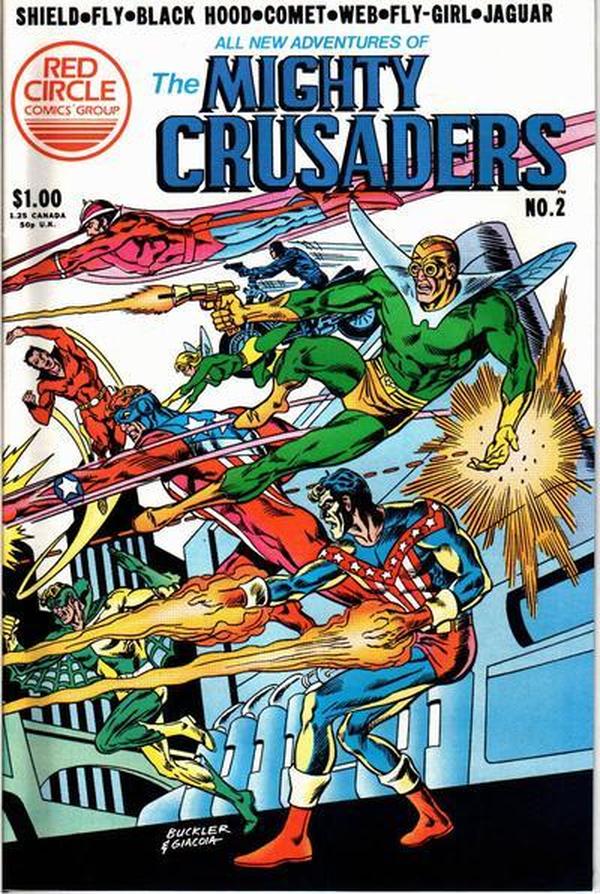 The Mighty Crusaders #2 cover