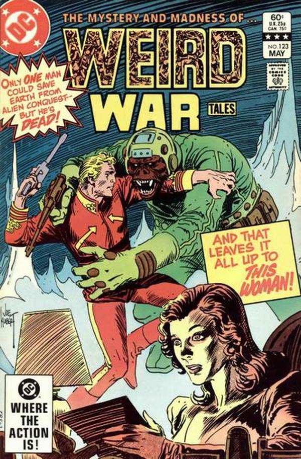 Weird War Tales #123 cover