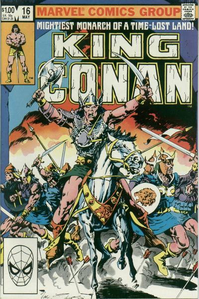 King Conan #16 cover