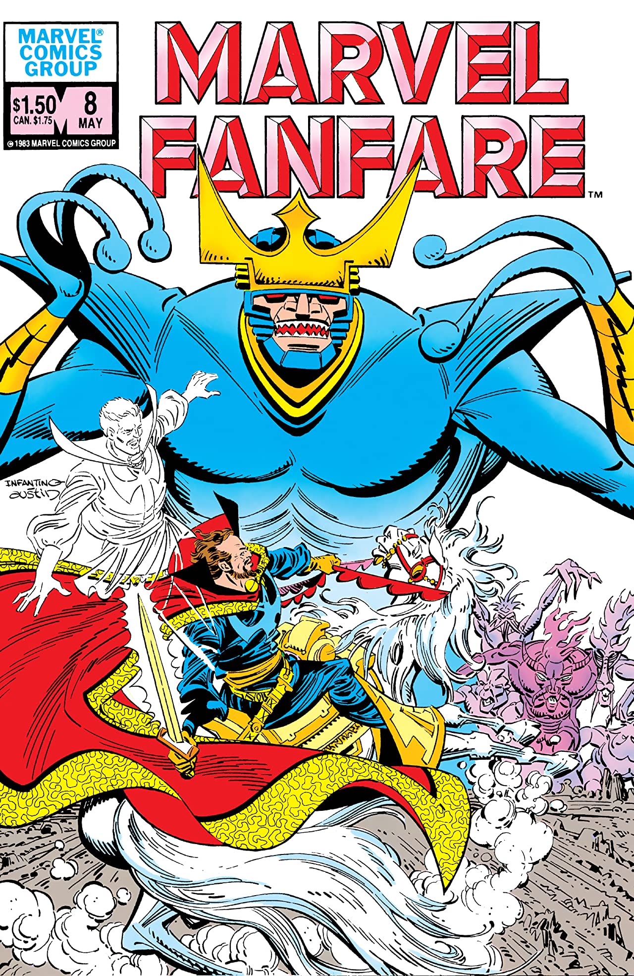 Marvel Fanfare #8 cover