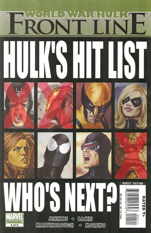 World War Hulk: Front Line #4 cover