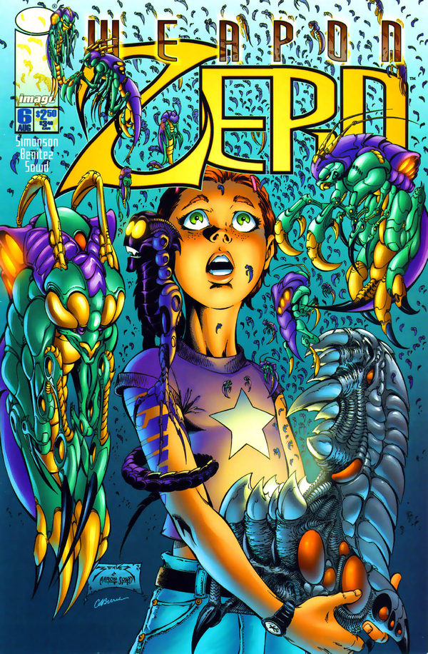 Weapon Zero #6 cover