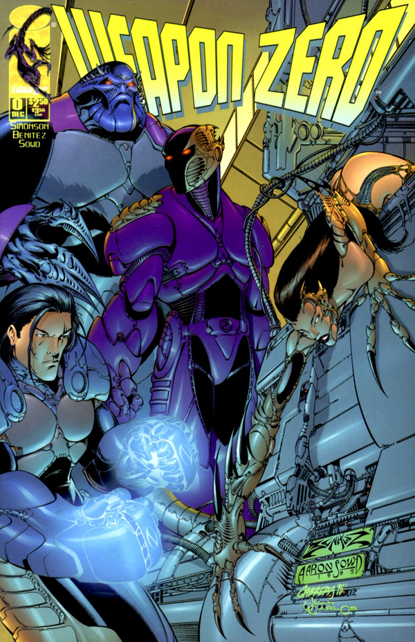 Weapon Zero #0 cover