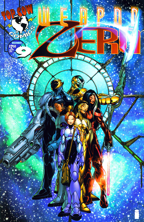 Weapon Zero #9 cover
