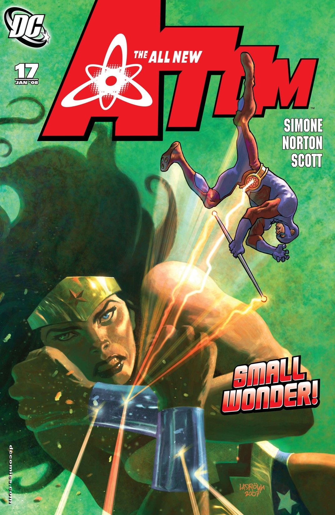 The All New Atom #17 cover