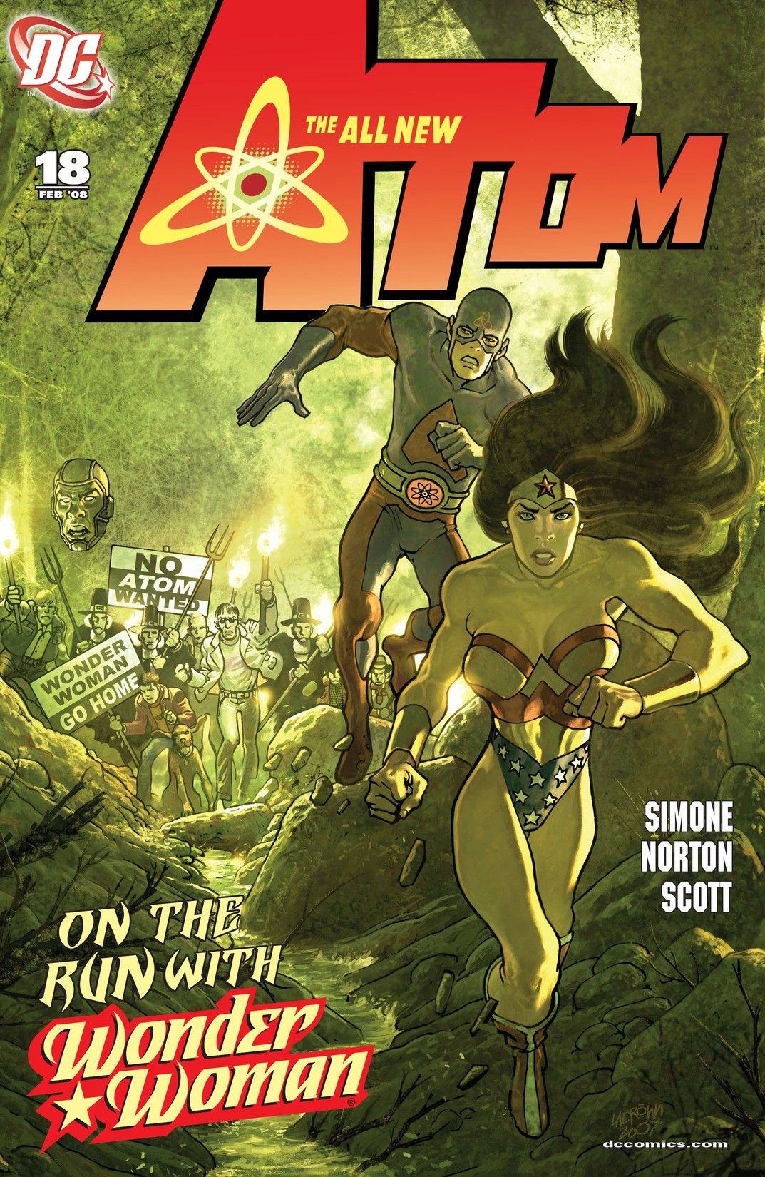 The All New Atom #18 cover