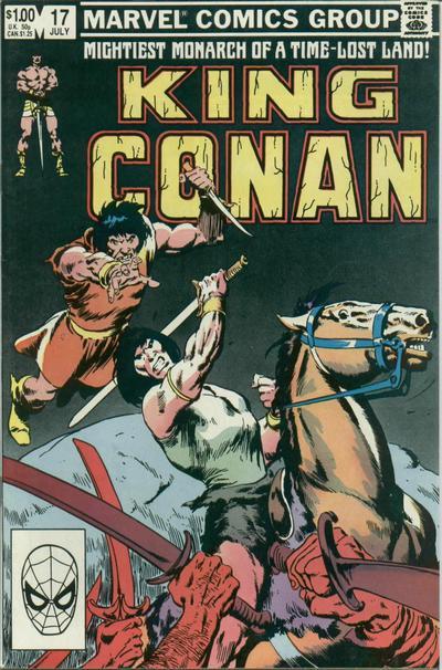 King Conan #17 cover