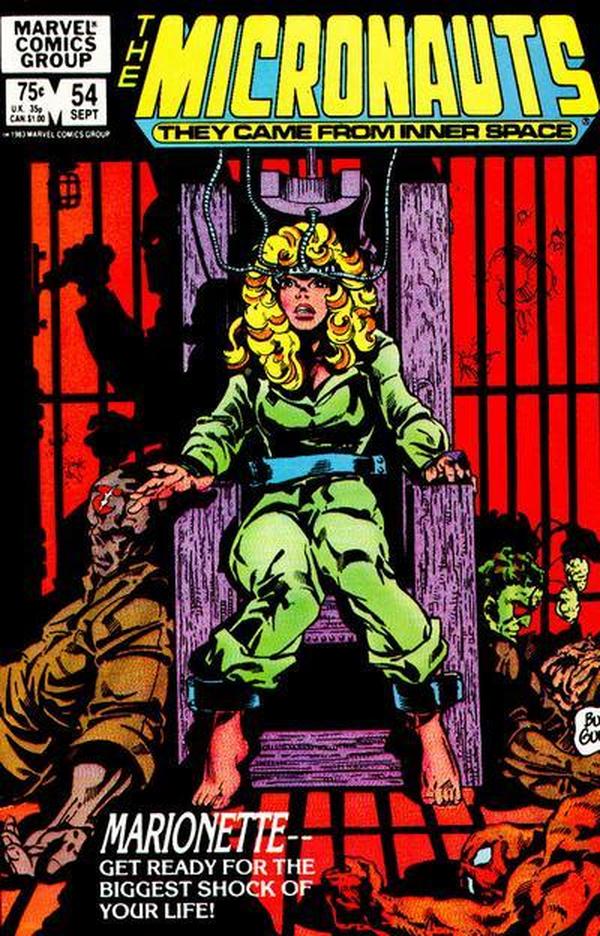 Micronauts #54 cover