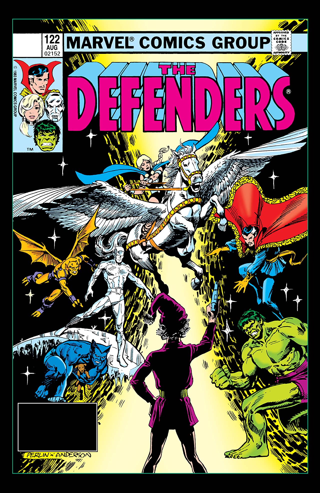 The Defenders #122 cover