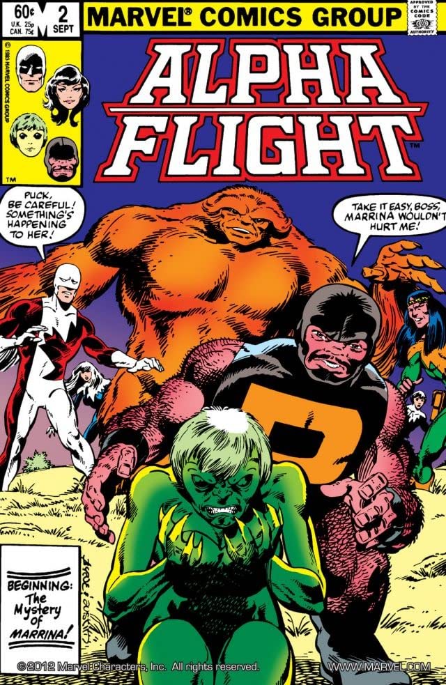 Alpha Flight #2 cover