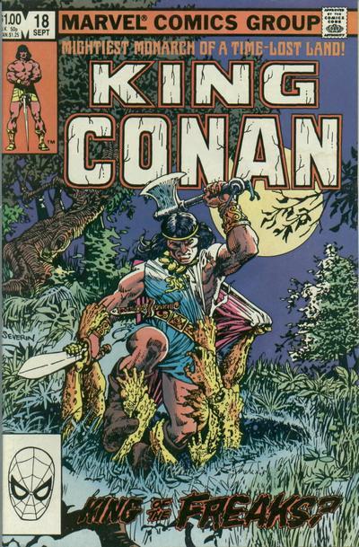 King Conan #18 cover