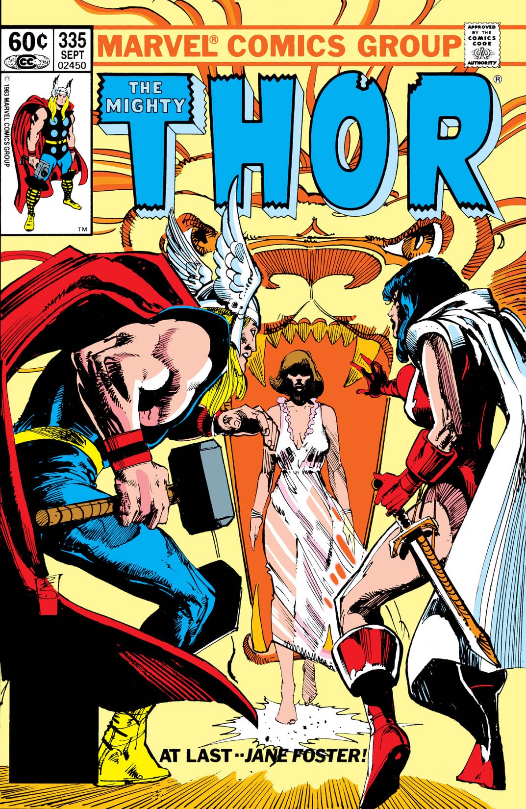 Thor #335 cover