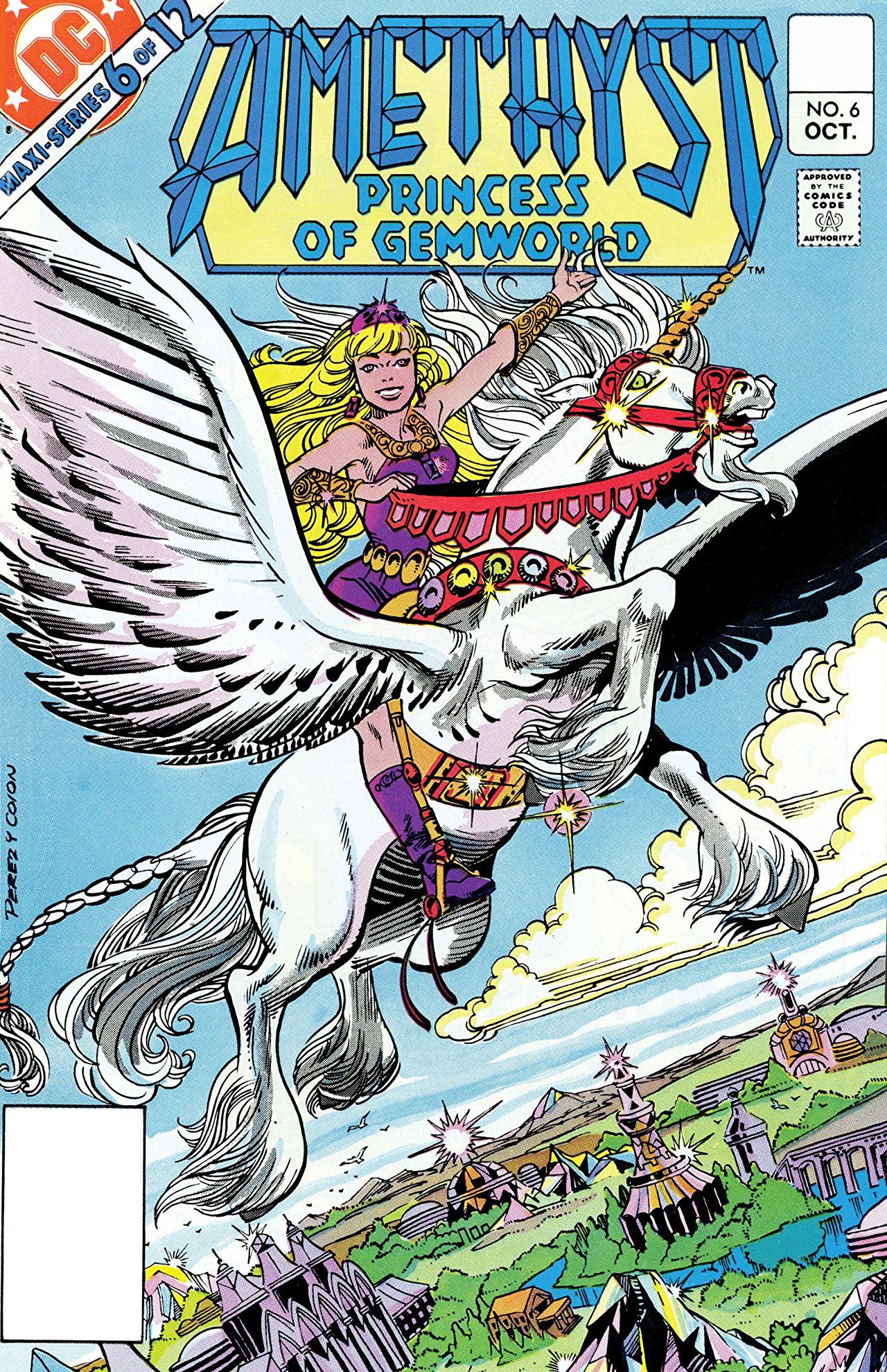 Amethyst, Princess of Gemworld #6 cover