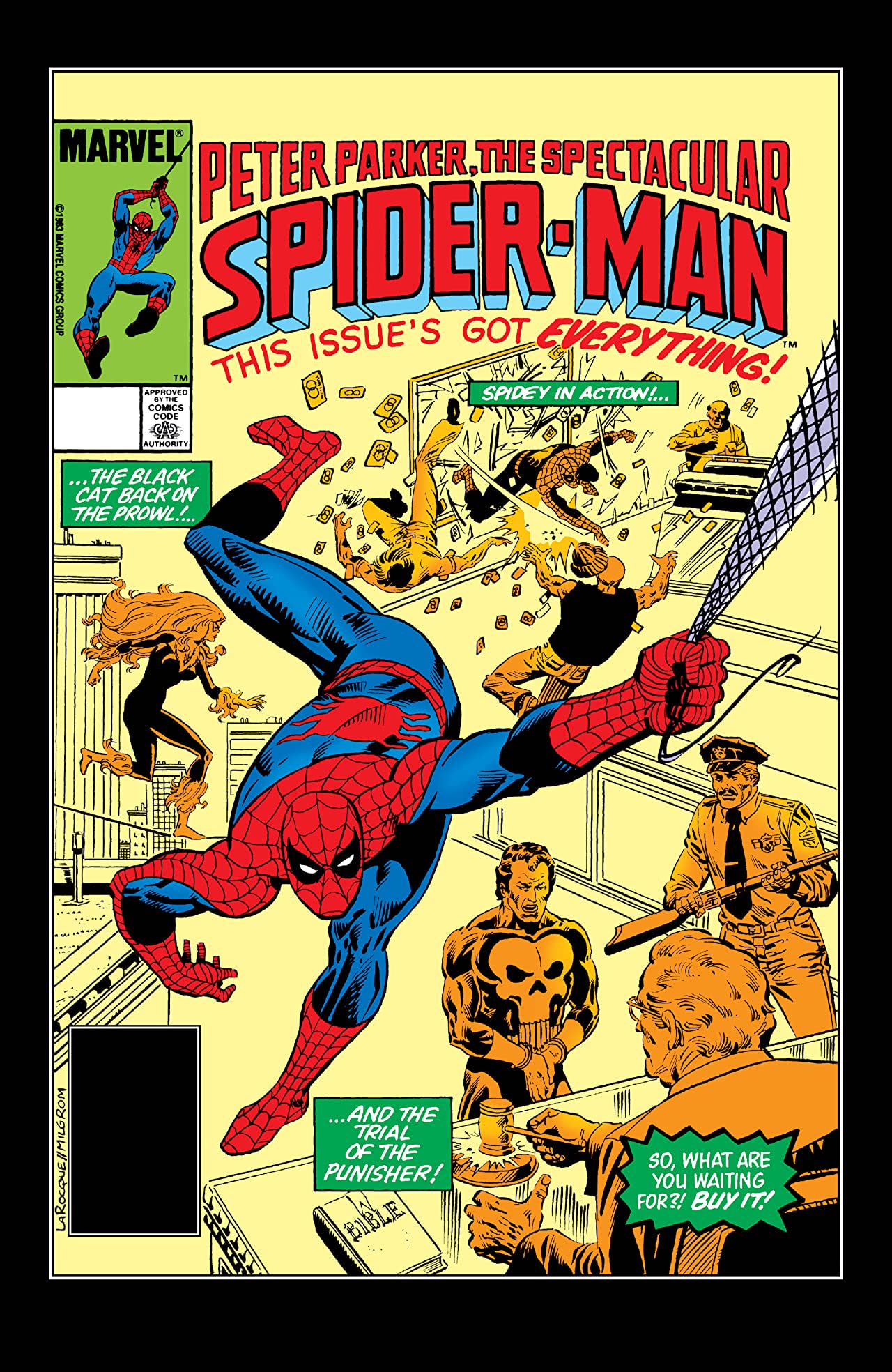 The Spectacular Spider-Man #83 cover