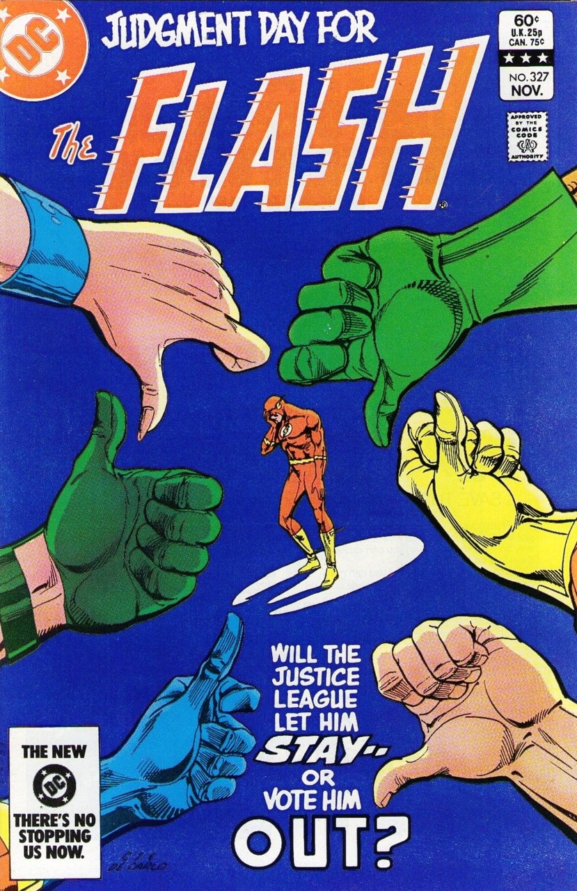 The Flash #327 cover