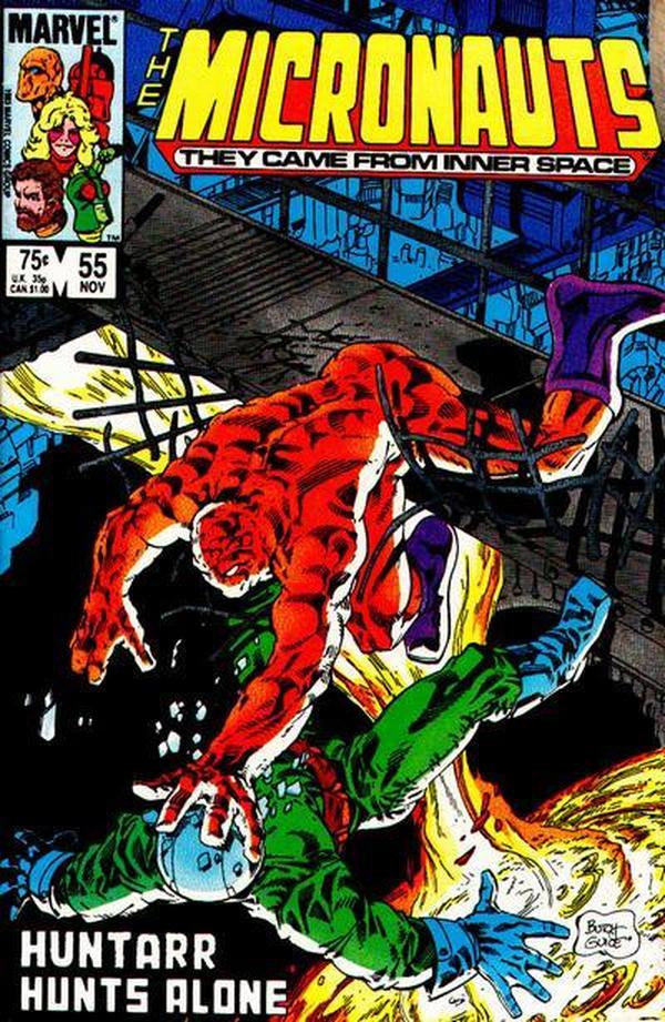 Micronauts #55 cover