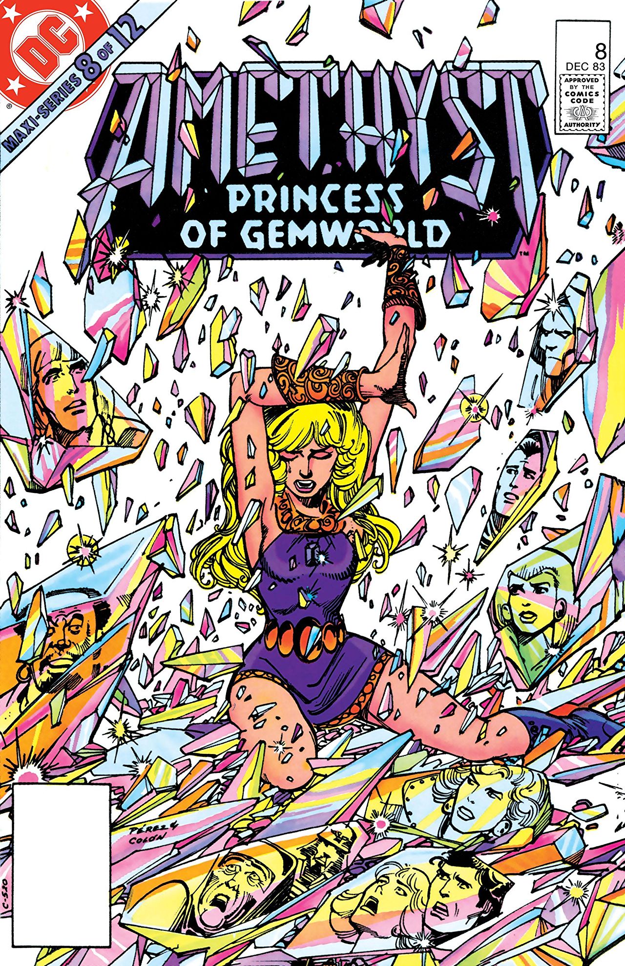 Amethyst, Princess of Gemworld #8 cover